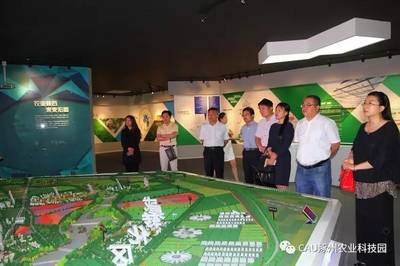 楊東日主任一行考察涿州農業科技園，推動農業信息咨詢發展